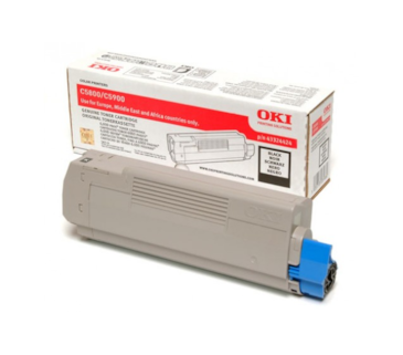 Toner Laser Oki C5550MFP/5800/5900 - Preto - (43324424)