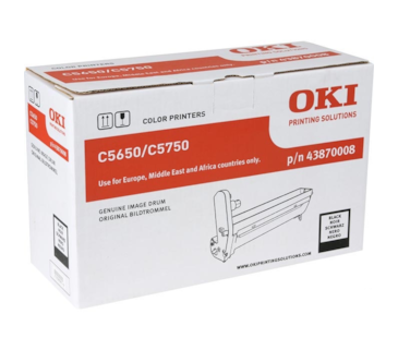 Tambor Laser Oki C5650/5750 - Preto - (43870008)
