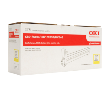 Tambor Laser Oki C810/830/MC860 - Amarelo - (44064009)