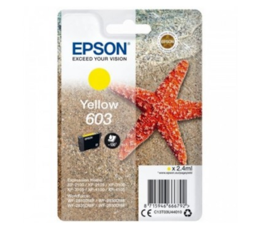 Tinteiro Amarelo Epson Expression Home XP-2100/WF-2810 - 603