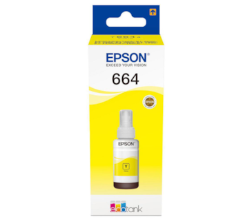 Tinteiro Amarelo Epson EcoTank ET-2500/ET-4500 - 70ml