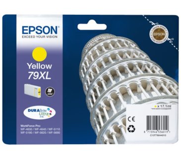 Tinteiro Amarelo Epson Workforce Pro WF-4600 Séries - 79XL