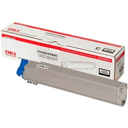Toner Laser Oki Okipage C9600/9800 - Preto - - OKIC9600P