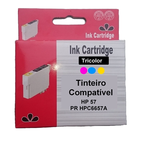 Tinteiro Genérico Cores p/ HP - 57 - PRHPC6657A