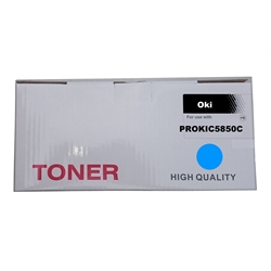 Toner Compatível Cião p/ OKI C5850/5950 - PROKIC5850C