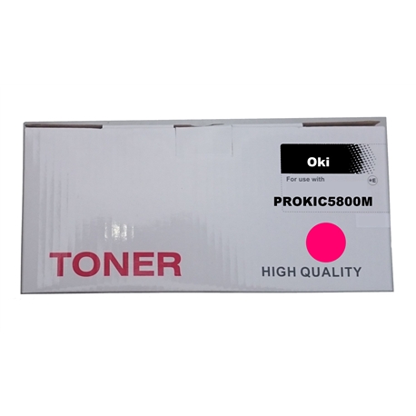 Toner Compatível Magenta p/ OKI C5800/5900/5500 - PROKIC5800M
