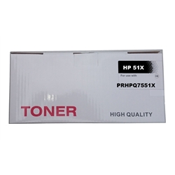 Toner Genérico p/ HPQ7551X - PRHPQ7551X