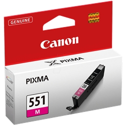 Tinteiro Magenta Canon Pixma iP7250 / MG5450/6350 - CLI551M