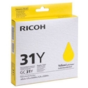 Gel Ricoh GX e3300/e3350/e5550n (Type GC-31Y) - Amarelo