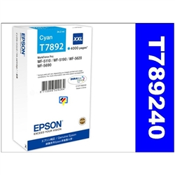 Tinteiro Cião Epson Workforce Pro WF-5000 Séries - 78XXL - T789240