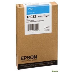 Tinteiro Sião Epson Stylus Pro 7800/7880/9800/9880 - 220ml - T603200