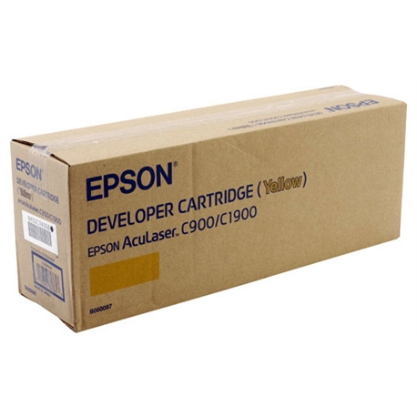 Toner Laser Epson Aculaser C900/C1900 - Amarelo -4500 cópias - S050097