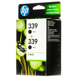 Tinteiro Preto HP DeskJet 5740 - 21ml - 339 - Pack DUPLO - HPC9504A