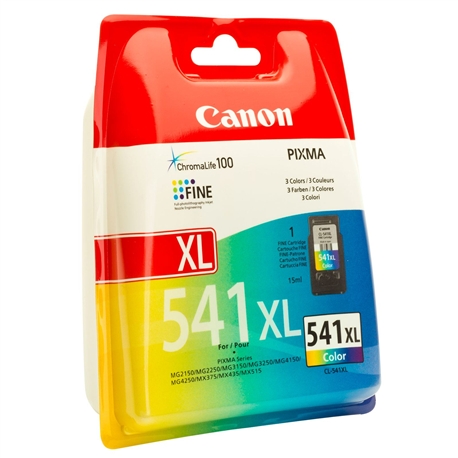Tinteiro Cores Canon Pixma MG2150/3150 - Alta Capacidade - CL541XL