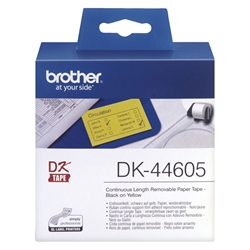 Fita de papel contínuo removível Brother-Amar.(62mm x 30,48 - DK44605