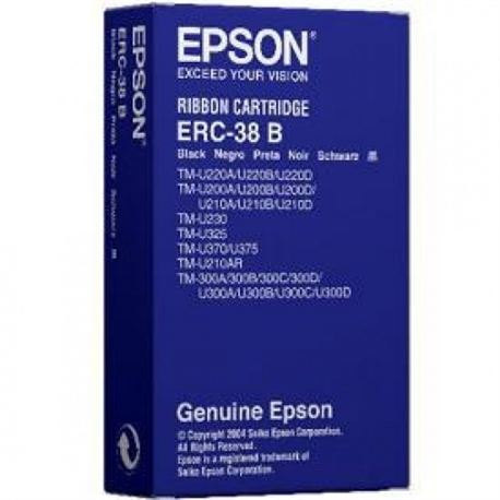 Fita Impressora Epson TM-300 Série - Preta - ERC38B