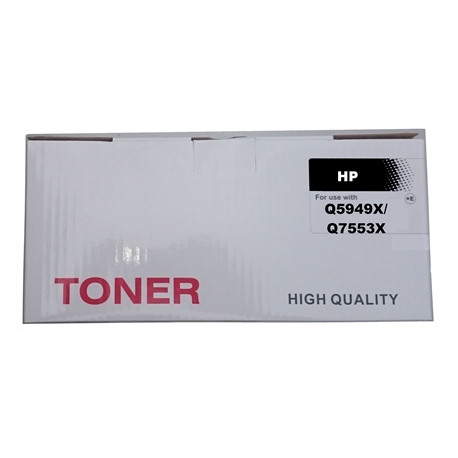 Toner Genérico p/ HP Q5949X/Q7553X e CANON 708H/715H - PRHPQ5949X/Q7553X