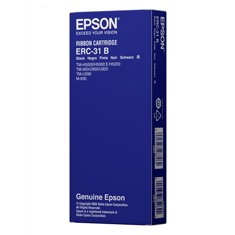 Fita Impressora Epson M-390/TM-U590 - Preta - ERC31B