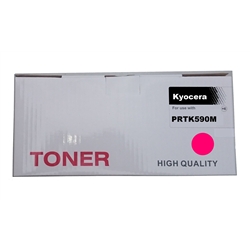 Toner Compatível p/ Kyocera FS-C5250DN - Magenta - PRTK590M