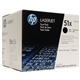 Toner Laser HP LaserJet MFP M3027 P3005 - HPQ7551XD