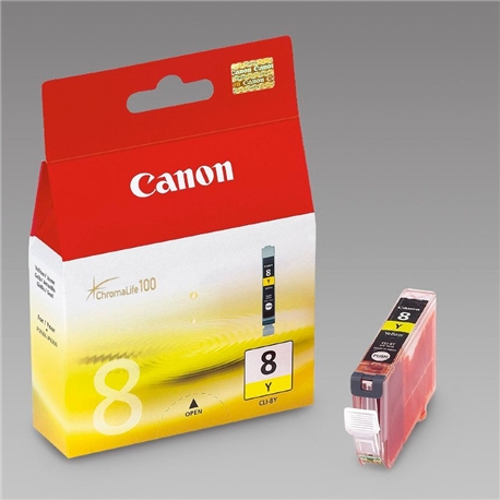 Tinteiro Amarelo Canon Pixma IP4200/5200/5200R/6600D - CLI8Y
