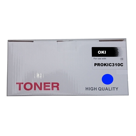 Toner Compatível Cião p/ OKI C310/330/500/510/530 - PROKIC310C