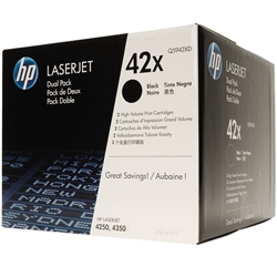 Toner Laser HP LaserJet Smart 4250/4350 - 20000 K - DUPLO - HPQ5942XD