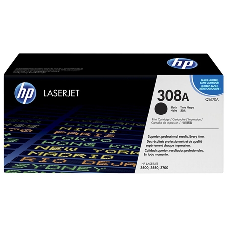 Toner Laser HP LaserJet Color 3500/3700 - Preto - HPQ2670A