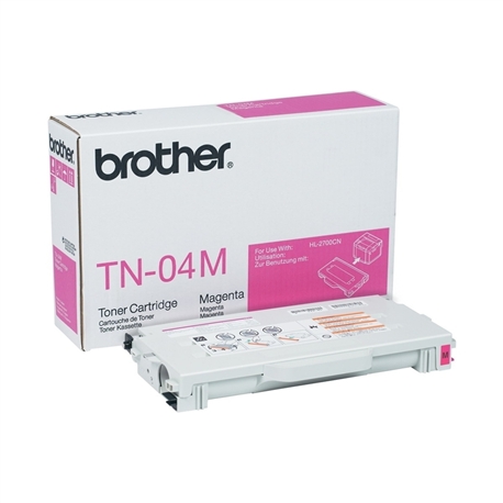 Toner Laser Brother HL 2700CN - Magenta - TN04M