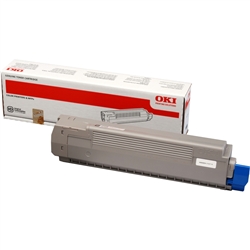 Toner Laser Oki Okipage C801/821 - Preto - - OKIC801P