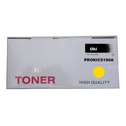 Toner Comp. Amarelo p/ OKI OKIC3100/3200/5100/5510/5250/5540 - PROKIC5100A