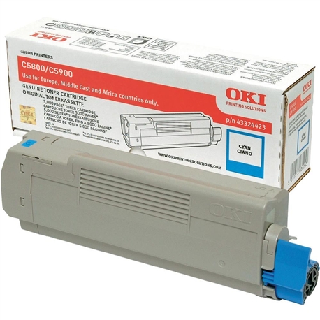 Toner Laser Oki C5550MFP/5800/5900 - Sião - - OKIC5800S