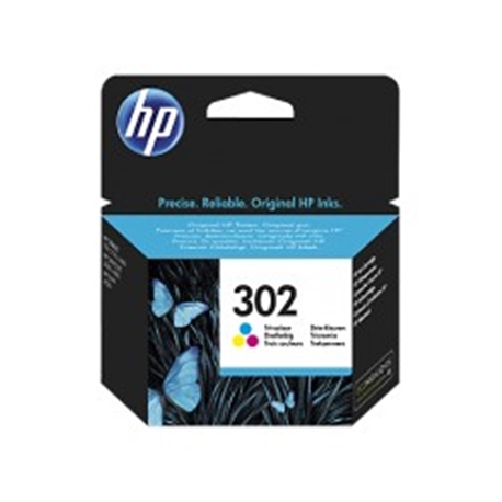 Tinteiro Cores HP Deskjet 1110/2310/Officejet 3830 - 302 C - HPF6U65A