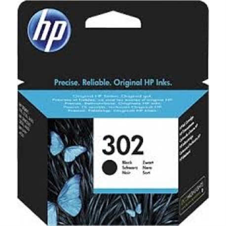 Tinteiro Preto HP Deskjet 1110/2310/Officejet 3830 - 302 P - HPF6U66A