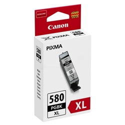 Tinteiro Preto Canon Pixma TR7500/TR8550/TS6150 - Alta Capa. - PGI580XLPGBK