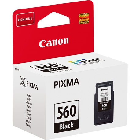 Tinteiro Preto Canon Pixma TS5350/TS5351/TS5352 - PG560
