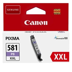 Tinteiro Foto Azul Canon Pixma TR7500/TR8550/TS6150-Extra Ca - CLI581XXLPB