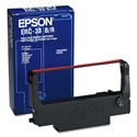 Fita Impressora Epson TM-300 Preto/Vermelho (ERC38B/R)