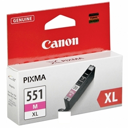 Tinteiro Magenta Canon Pixma iP7250 / MG5450/6350 - CLI551XLM