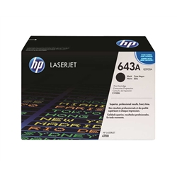 Toner Laser HP LaserJet Color 4700 - Preto - 643A - HPQ5950A