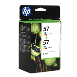 Tinteiro Cores HP DesignJet 5550 - 6657 - Pack DUPLO - HPC9503A