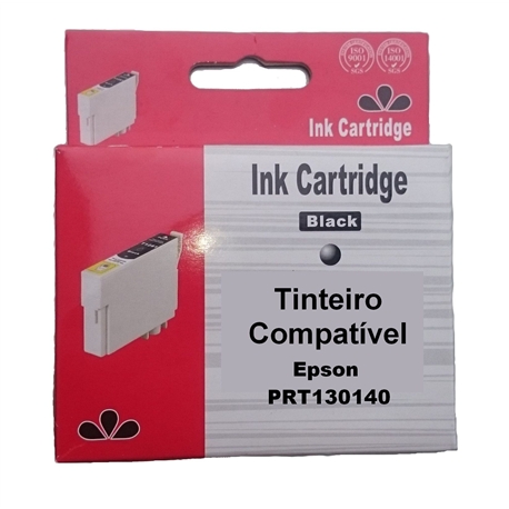 Tinteiro Compatível Preto p/ Epson Stylus C13T13014010 - PRT130140