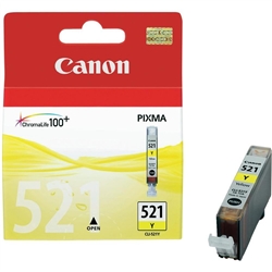Tinteiro Amarelo Canon Pixma MP620/630/980 - CLI521Y