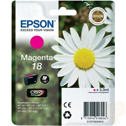 Tinteiro Magenta Epson Expression Home XP-30/102/202/205-18 - T180340