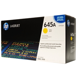 Toner Laser HP LaserJet Color 5500 - Amarelo - HPC9732A