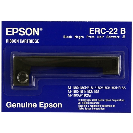Fita Impressora Epson M-180/190 - Preta - ERC22B