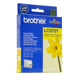 Tinteiro Amarelo Brother MFC/DCP-135/150C/235C/260 - LC970Y