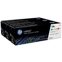 Toner Laser HP LaserJet Pro CM1415 - PACK c/ 3 Cores (128A)
