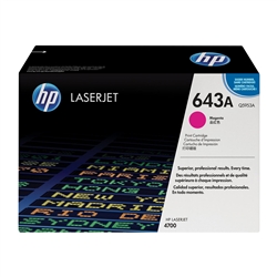 Toner Laser HP LaserJet Color 4700 - Magenta - 643A - HPQ5953A