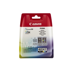 Pack Canon Pixma MG2150/3150/4150 / MX375 - PG-40/CL-41 - PG40/CL41